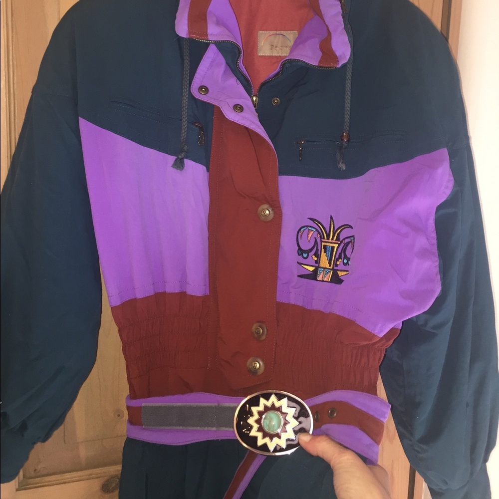 Vintage Bogner ski suit onsie